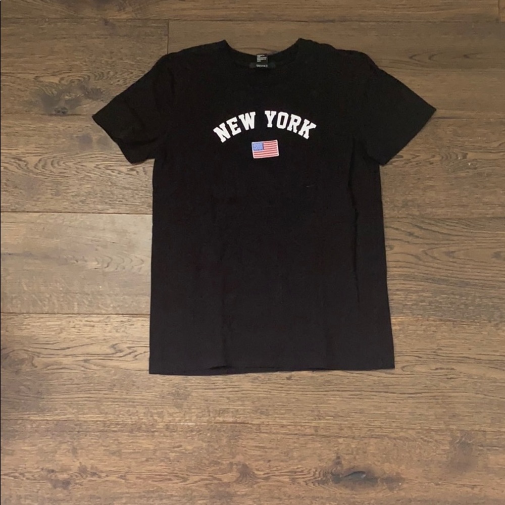 new york forever 21 short sleeve shirt